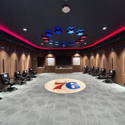 Philadelphia 76ers – Locker Room Renovation