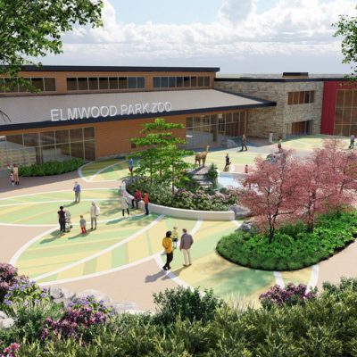 In the News: Elmwood Park Zoo breaks ground on veterinary hospital, welcome center