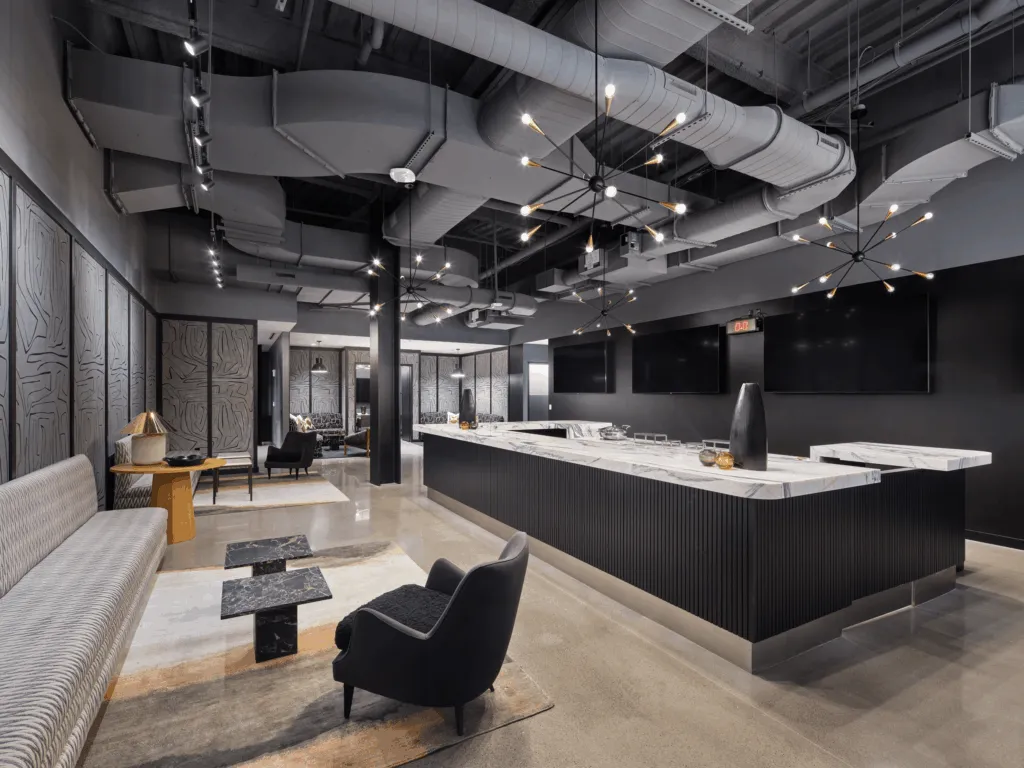 Locker Lounge Philadelphia 76ers Locker Room And Owner’s Lounge - INTECH Construction